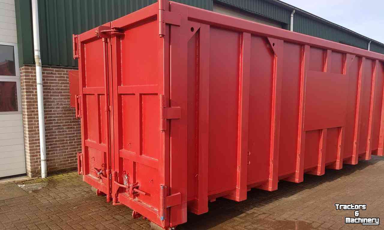 Système leve conteneur à bras  Haakarm container / afzetcontainer 35 m3