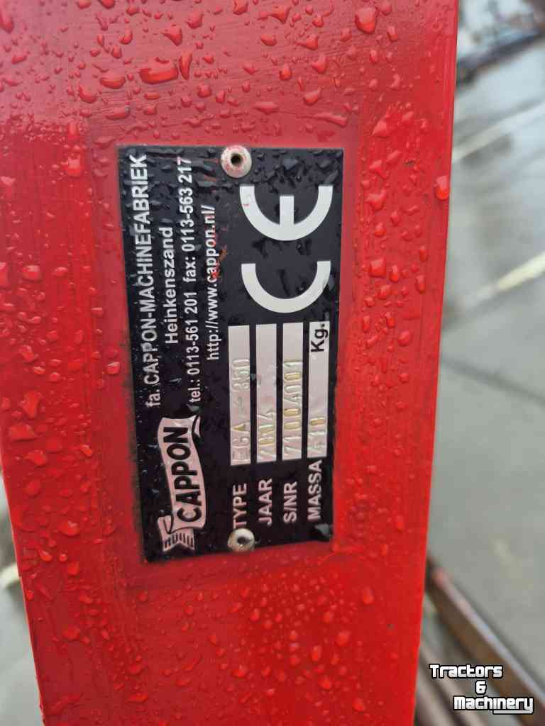 Combination de préparation du lit de semence Cappon EGA-350 koppensneller