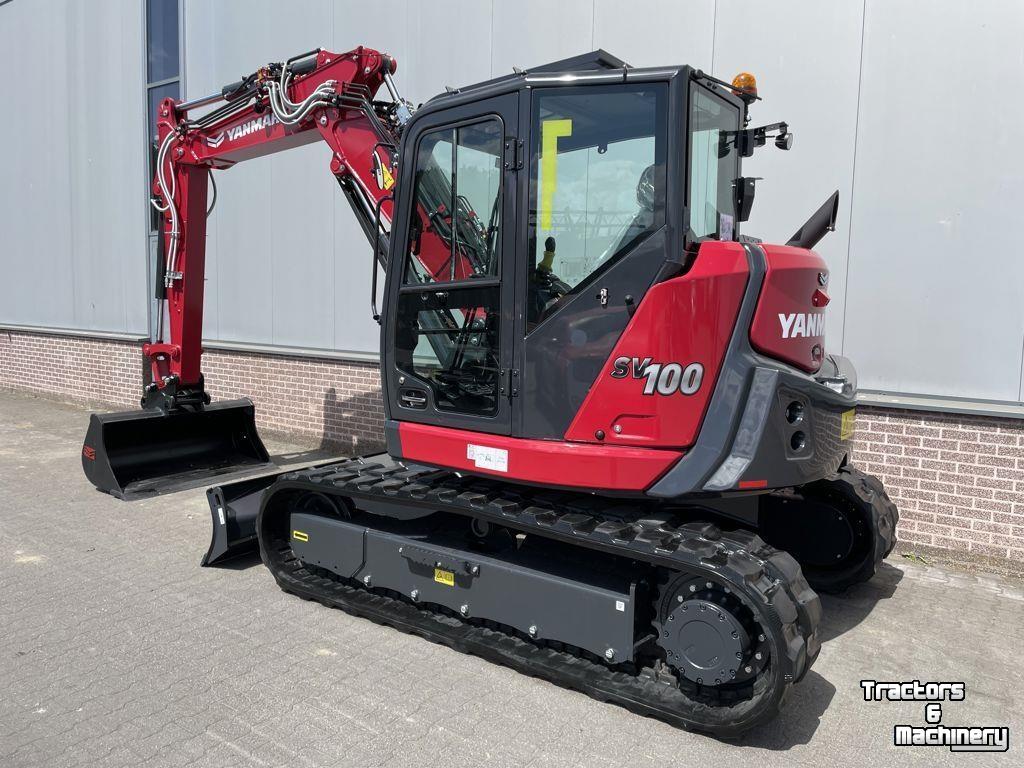 Pelles sur chenilles Yanmar SV100-7 2-PB