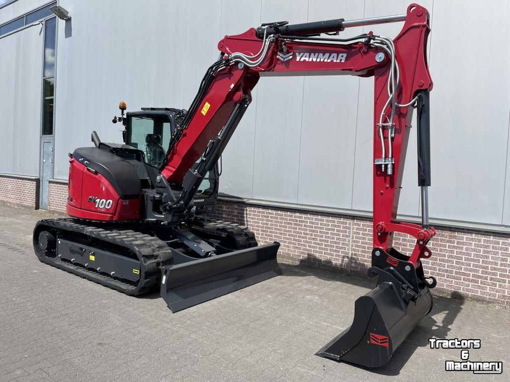 Pelles sur chenilles Yanmar SV100-7 2-PB
