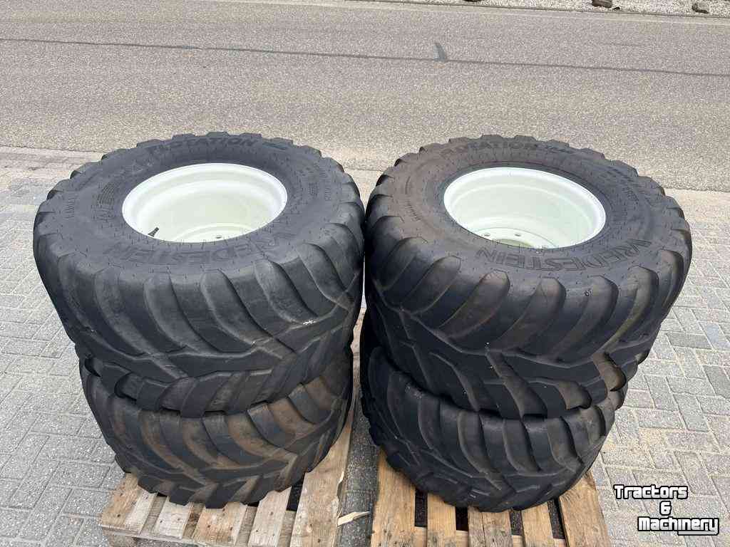 Roues, Pneus, Jantes, Barillets Jumelage Vredestein 520/50R17 Flotation Trac met Velg