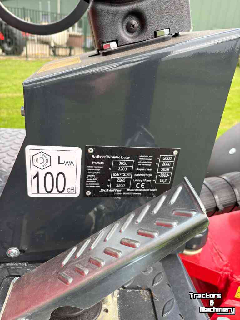 Chargeuse sur pneus Schäffer 3630