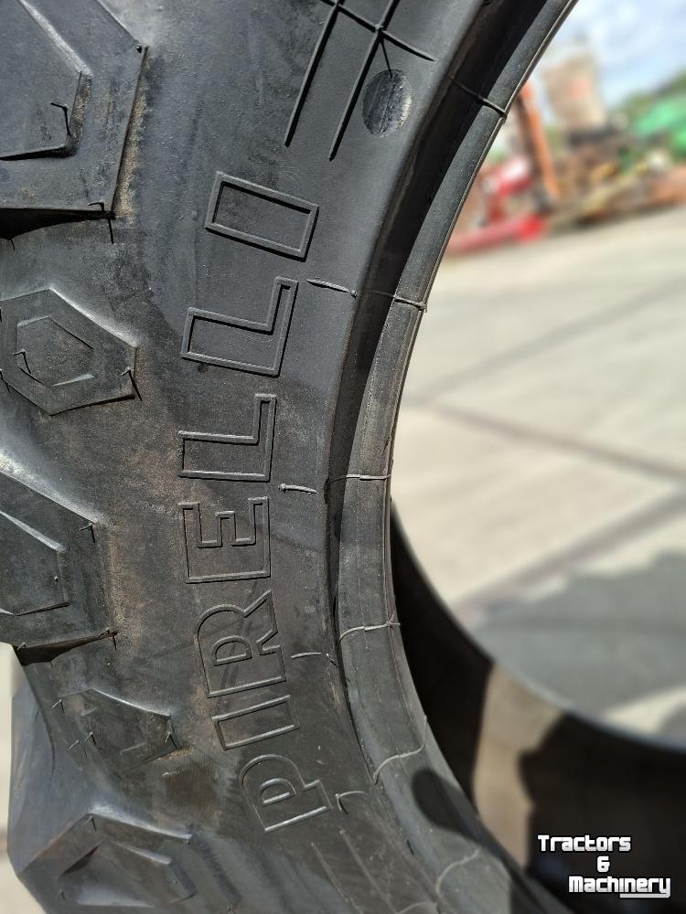 Roues, Pneus, Jantes, Barillets Jumelage Pirelli 12.4R28