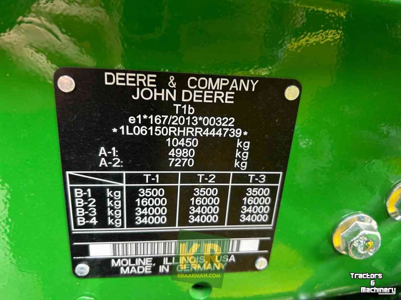 Tracteur John Deere 6R 150