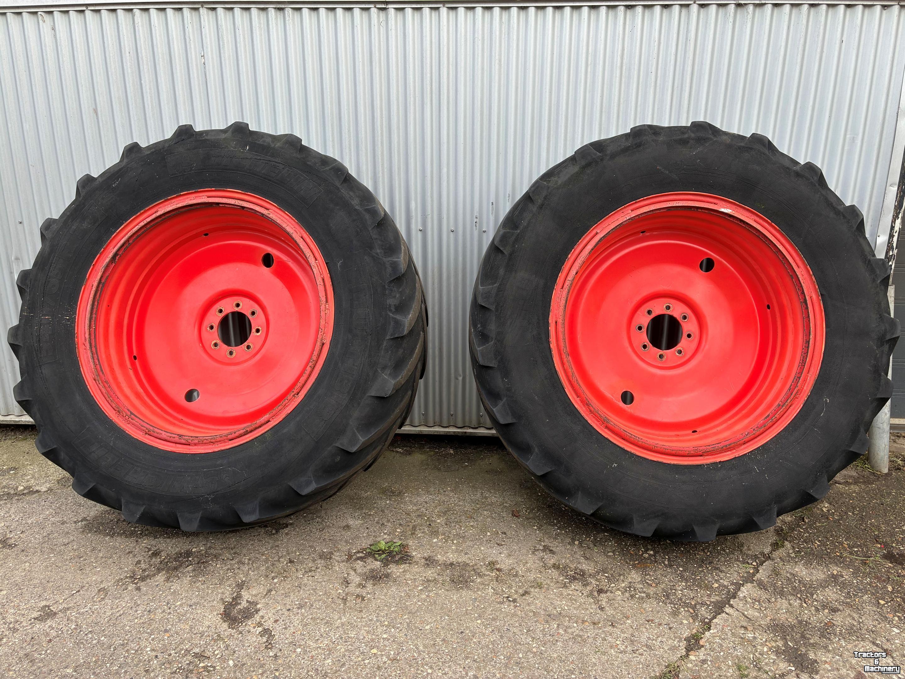 Roues, Pneus, Jantes, Barillets Jumelage Michelin Multibib 540/65R38