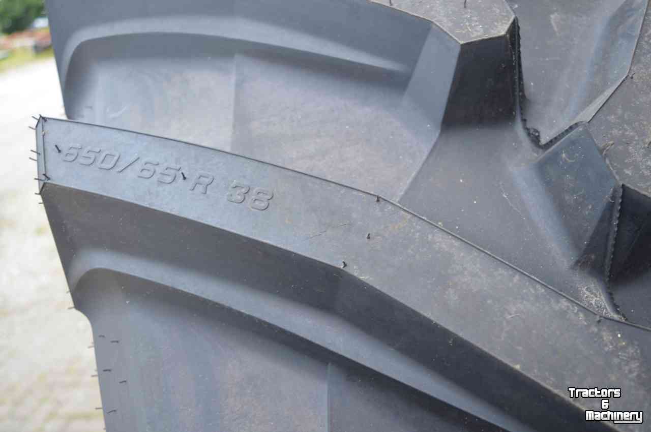 Roues, Pneus, Jantes, Barillets Jumelage Trelleborg 650/65r38 demontage