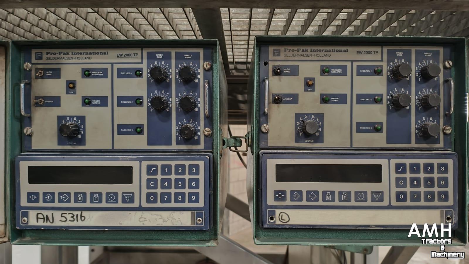 Peseuses Pro-Pak 2ew2000TP  Pro-Pak 2 baks weger afweger waage wiegemaschine