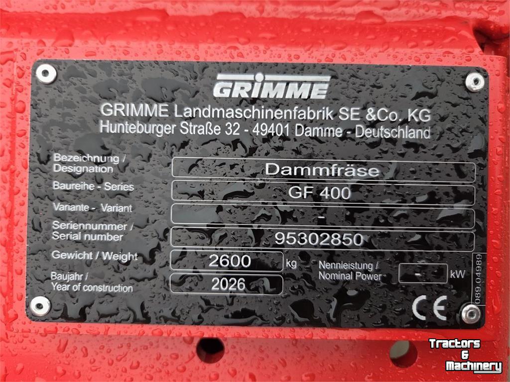 Billonneur Grimme GF 400