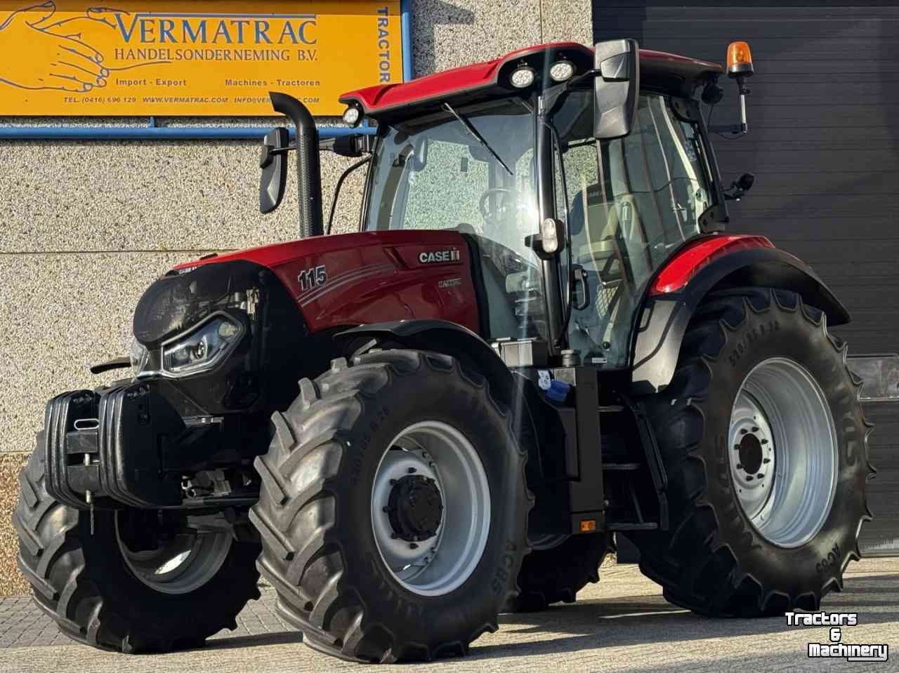 Tracteur Case-IH Maxxum 115 Active 8  vol geveerd 40km