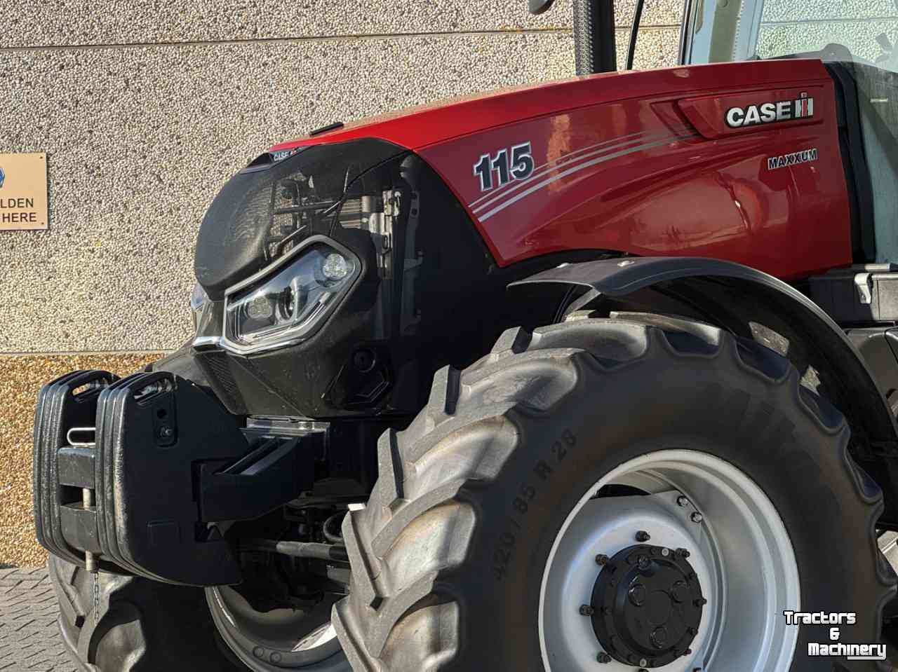 Tracteur Case-IH Maxxum 115 Active 8  vol geveerd 40km