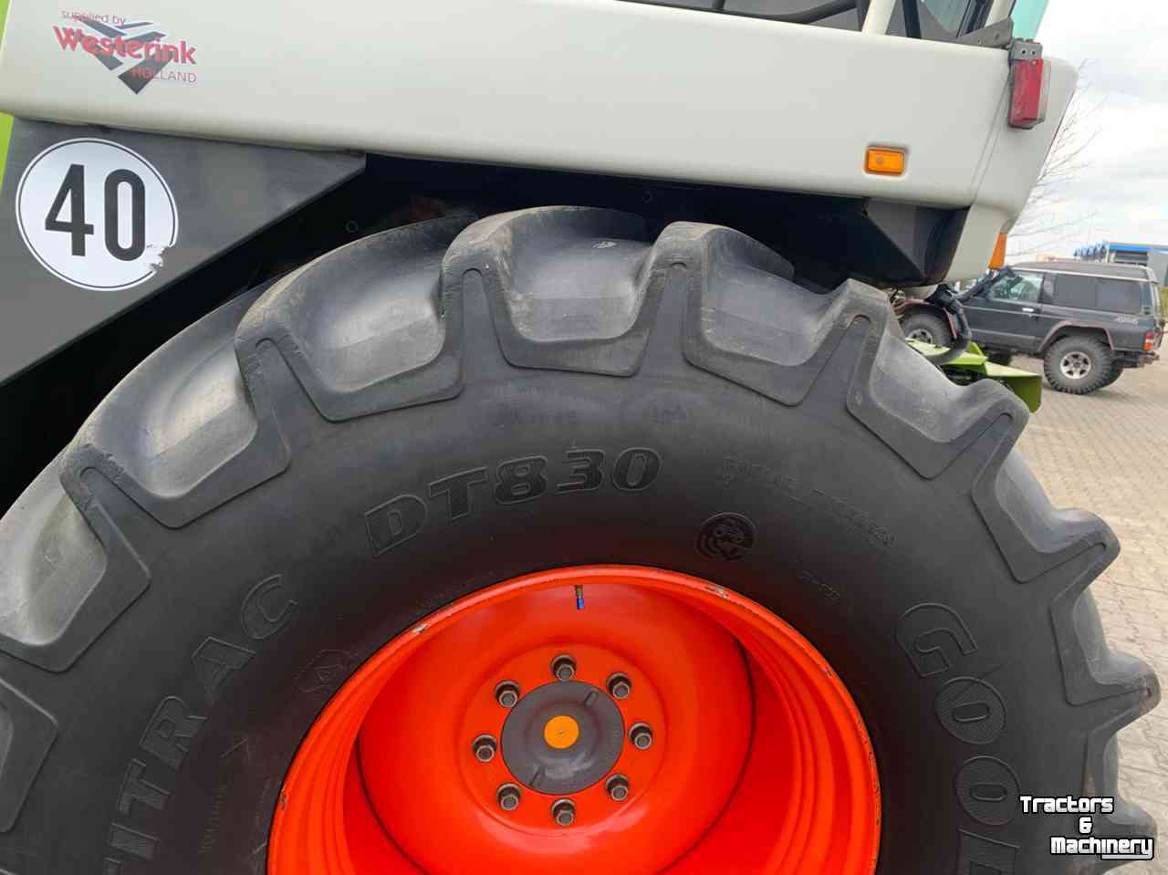 Ensileuse automotrice Claas Jaguar 870-2012 - SCHADE delen