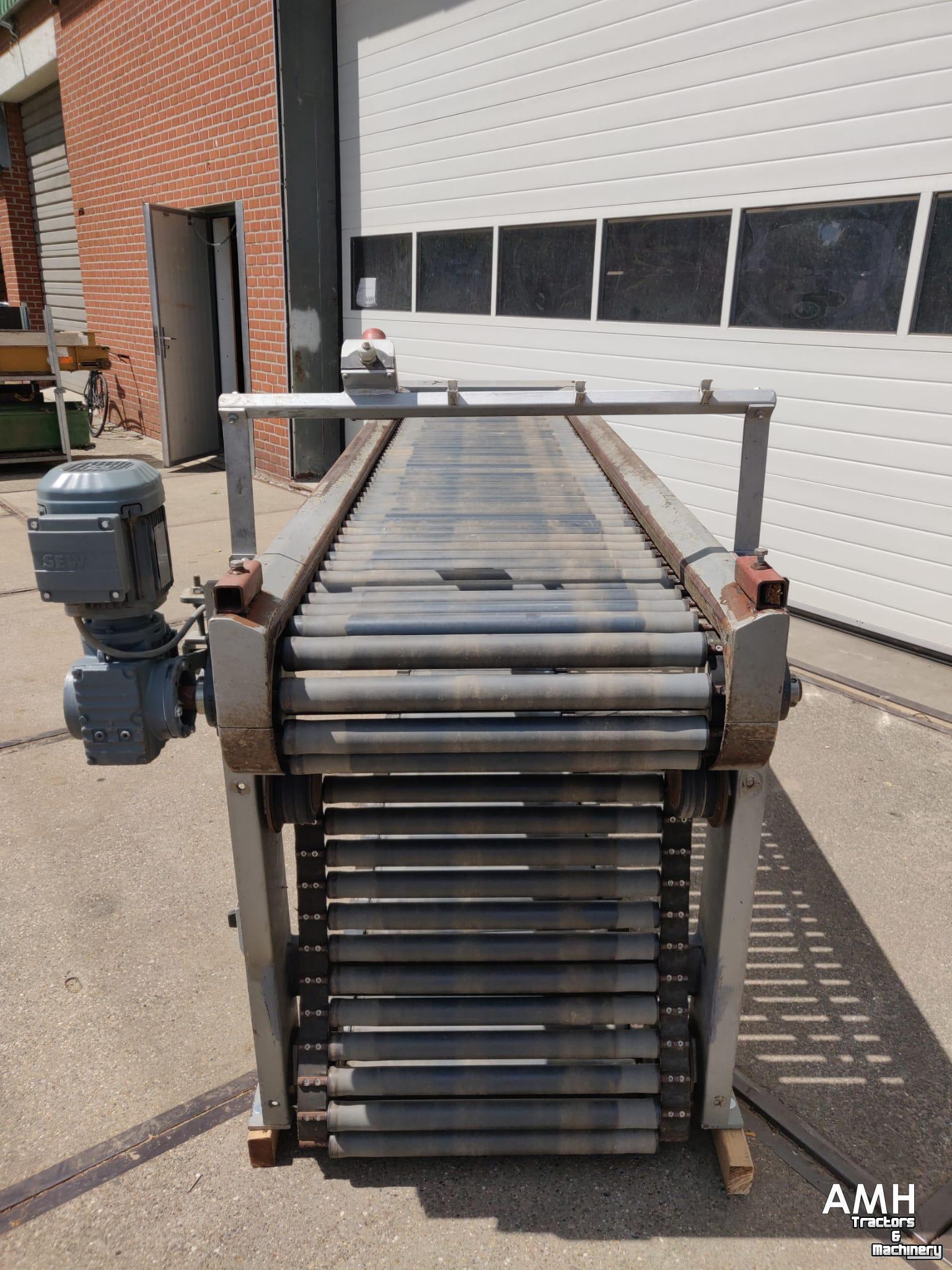 Trieuse Grisnich Rollenleestafel 3050x600 ROLLENLEESTAFEL ROLLER INSPECTION BELT ROLLENVERLESETISCH