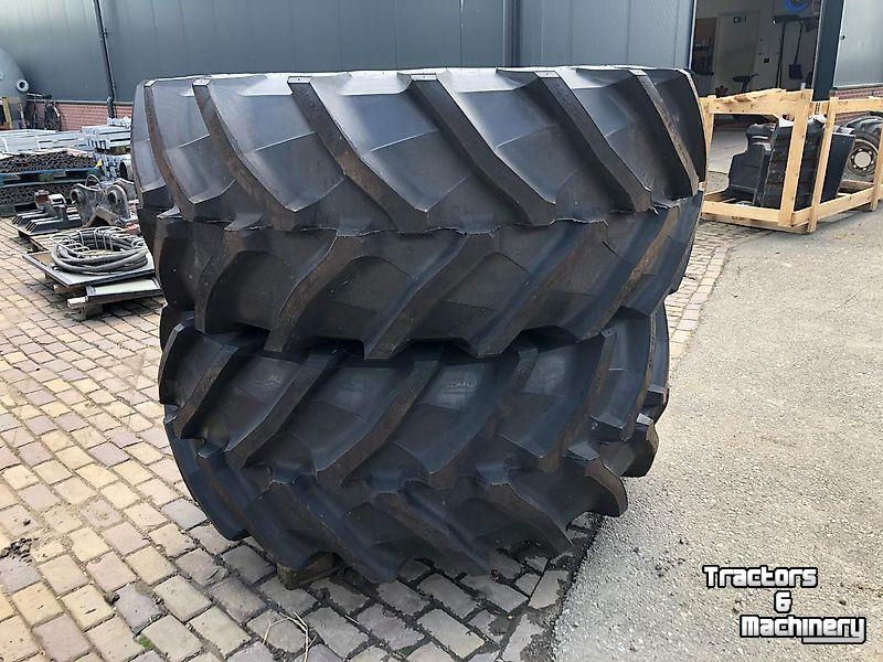 Roues, Pneus, Jantes, Barillets Jumelage  Trelleborg - 600/70R28 TM900 op wiel Valtra Q-serie
