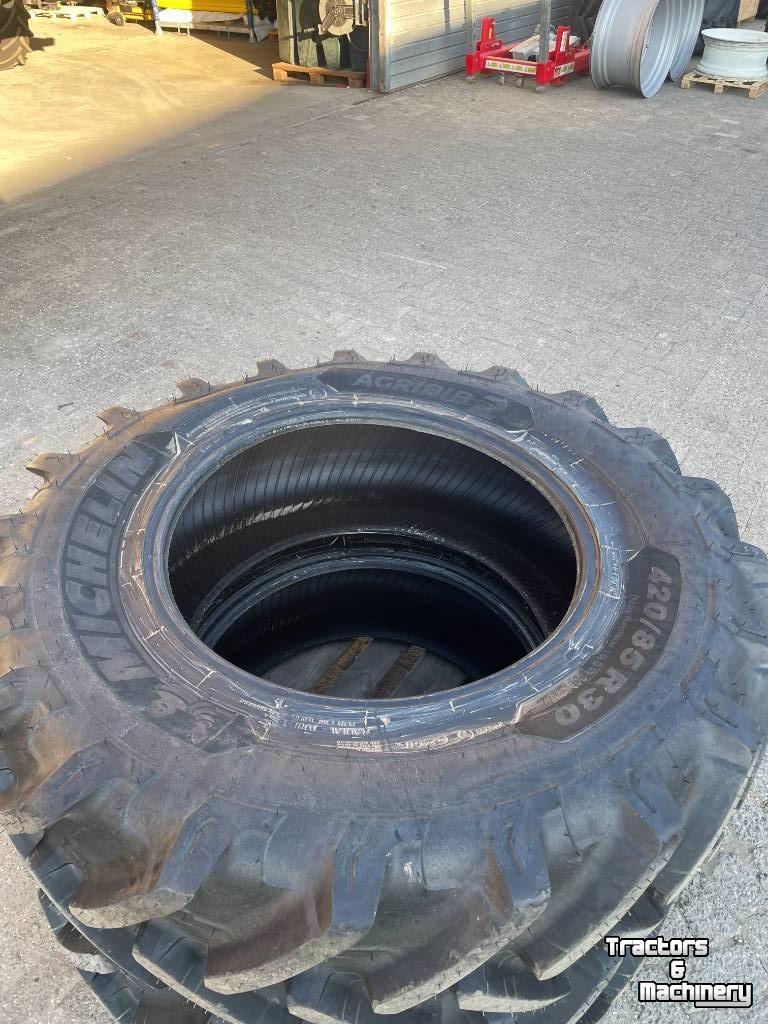Roues, Pneus, Jantes, Barillets Jumelage Michelin AgriBiB 2 420/85R30 + 280/85R24