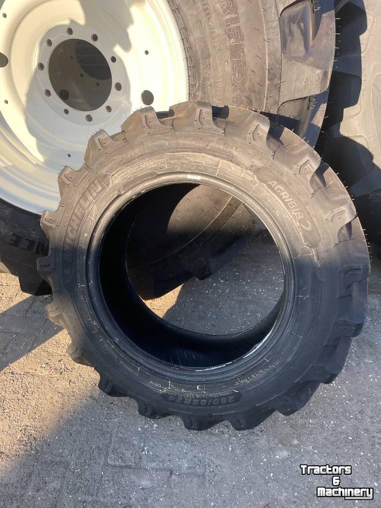 Roues, Pneus, Jantes, Barillets Jumelage Michelin AgriBiB 2 420/85R30 + 280/85R24