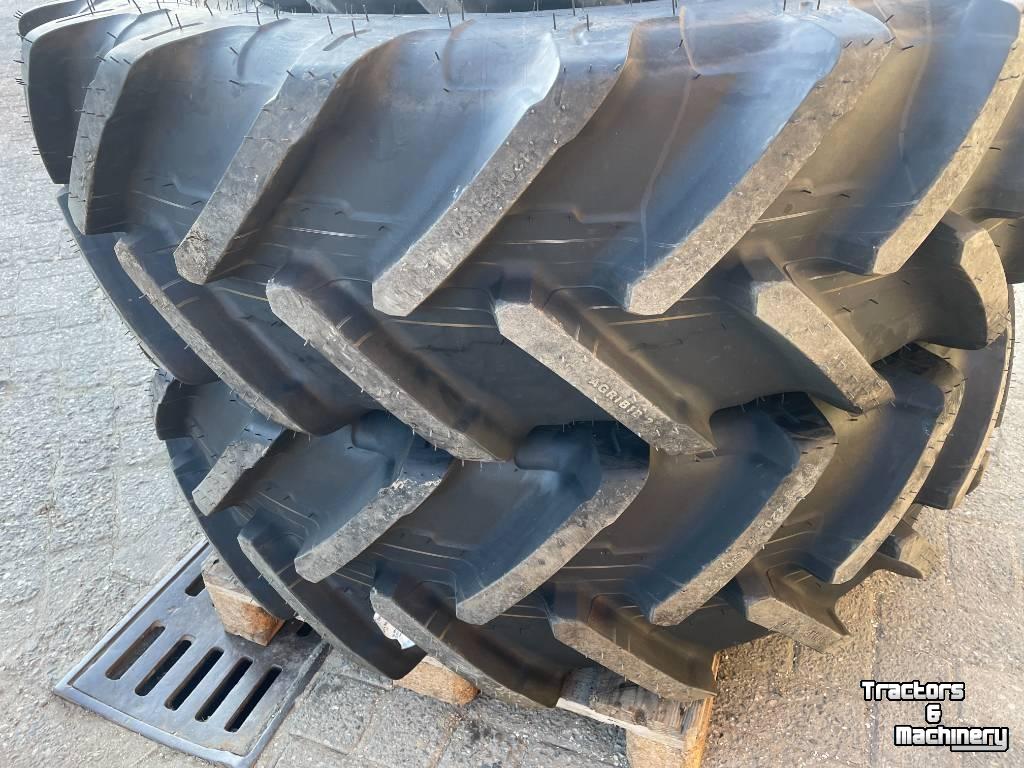 Roues, Pneus, Jantes, Barillets Jumelage Michelin AgriBiB 2 420/85R30 + 280/85R24