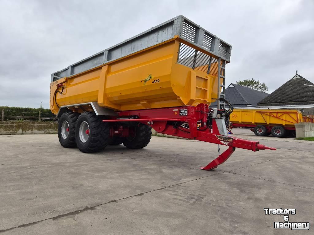 Benne agricole Jako Tiger 180 kipper