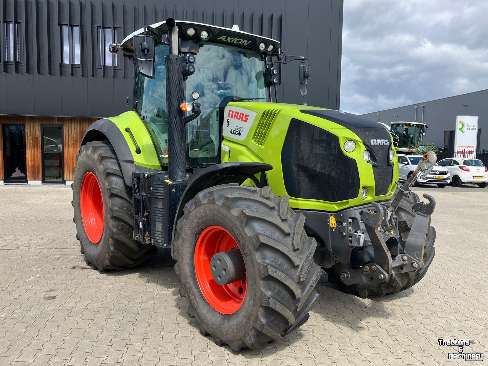 Tracteur Claas AXION 830 CMATIC