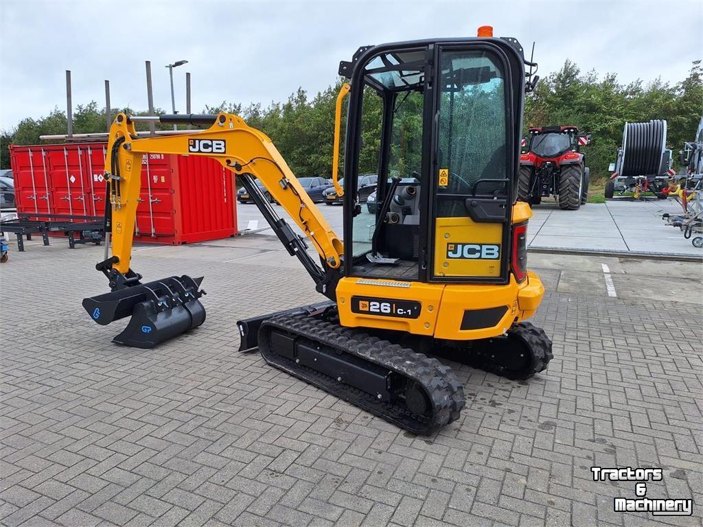 Mini pelleteuse JCB 26C-1