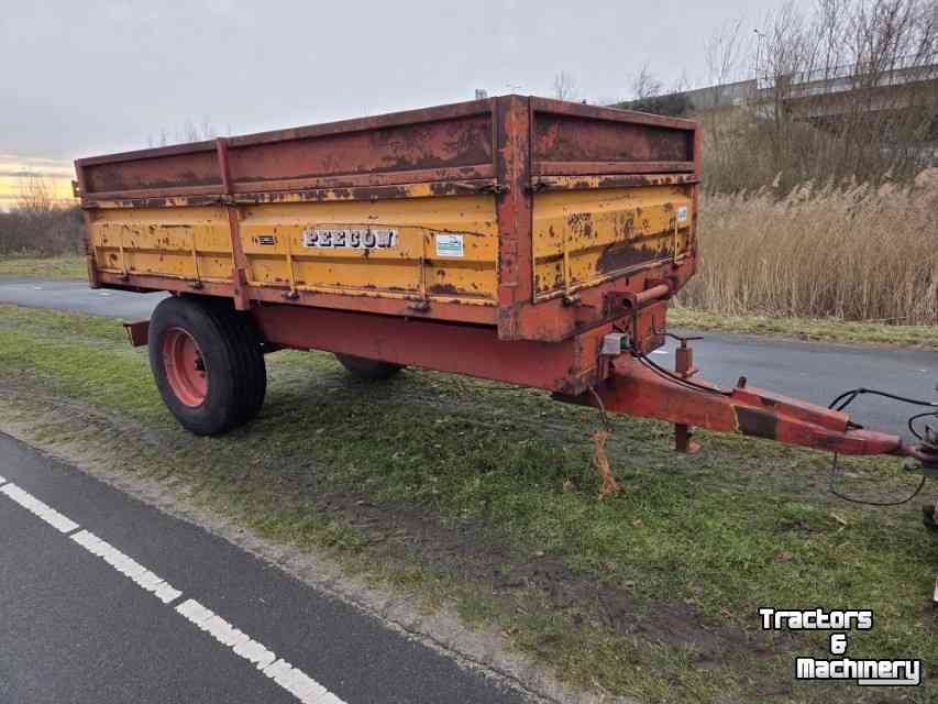 Benne agricole Peecon 6 tons Peecon KW6000 kipper