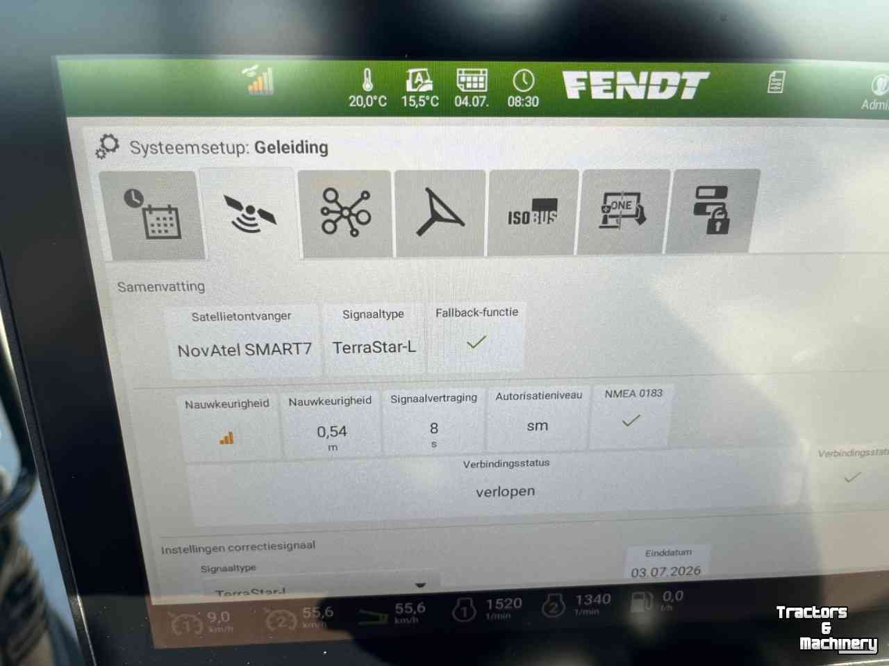 Tracteur Fendt 516 PROFI PLUS