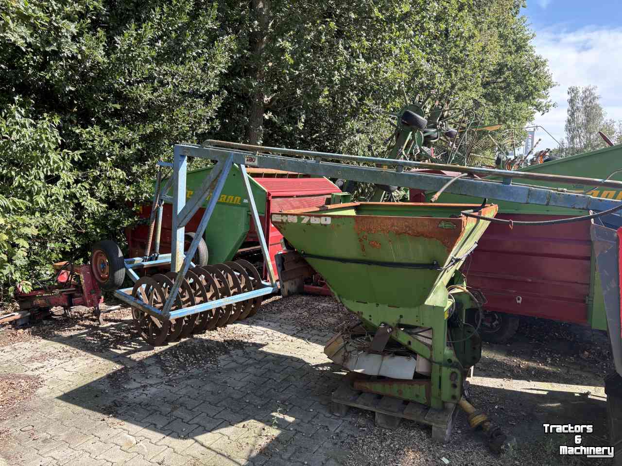 Rouleau compacteur latérale / avant Zibo Vorenpakker