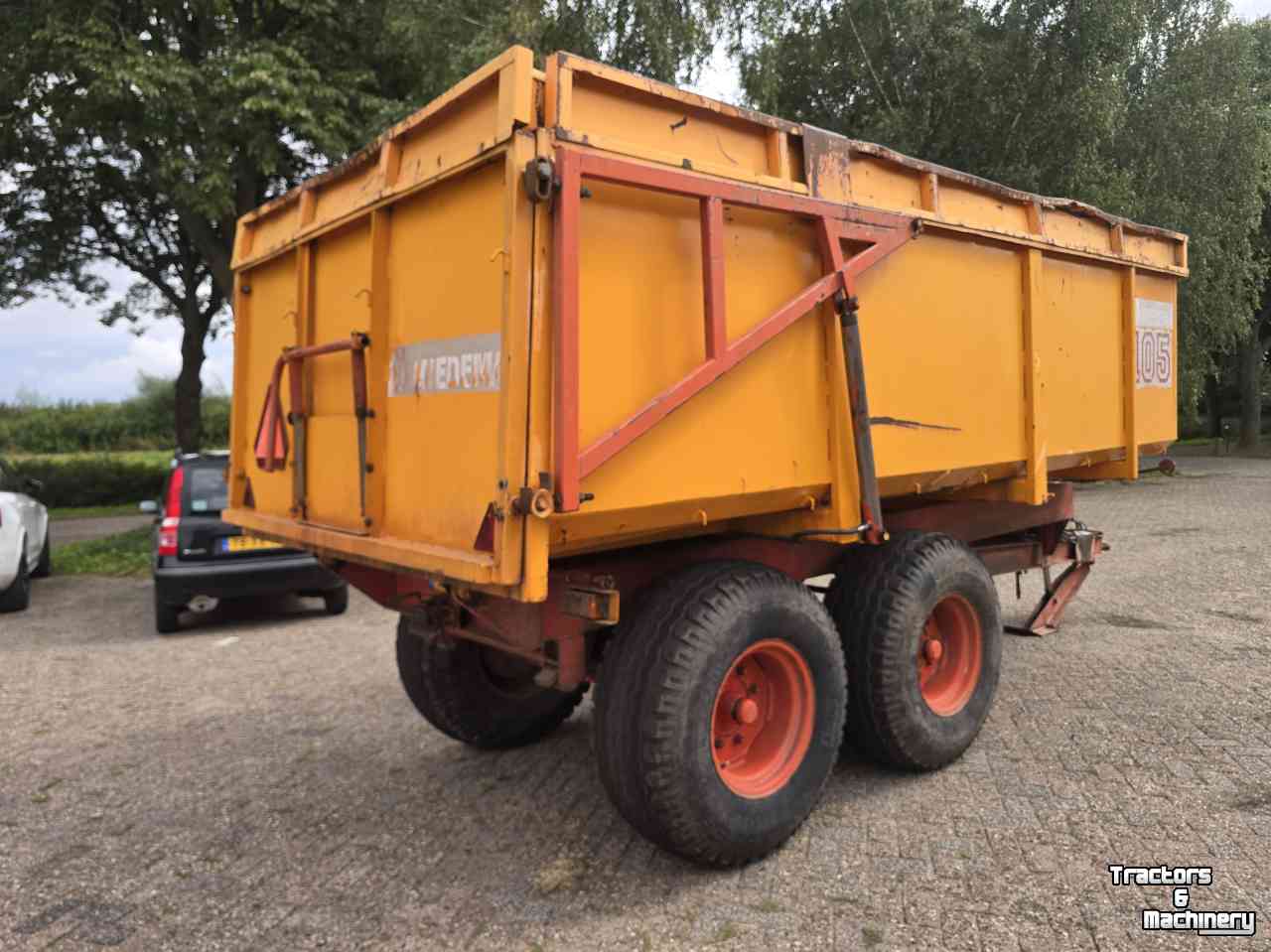 Benne agricole Miedema 105 kipper