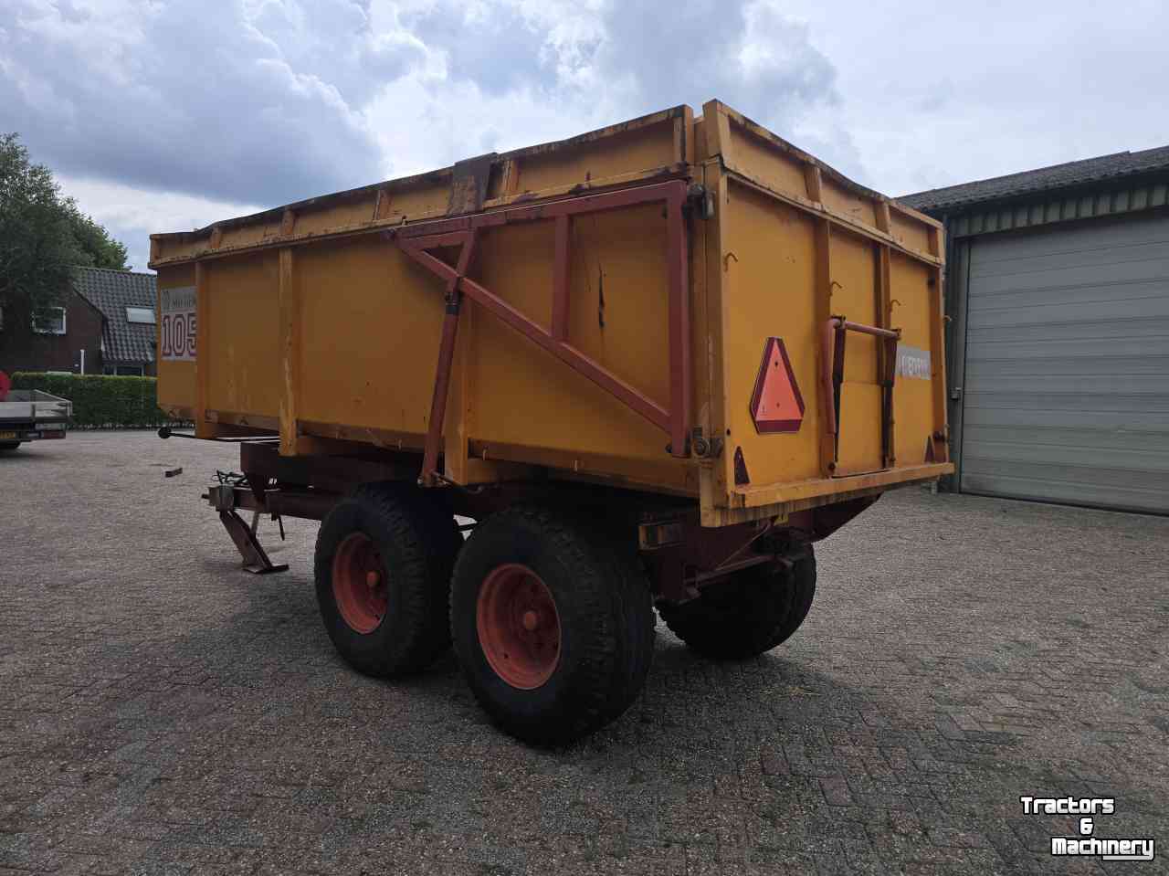 Benne agricole Miedema 105 kipper