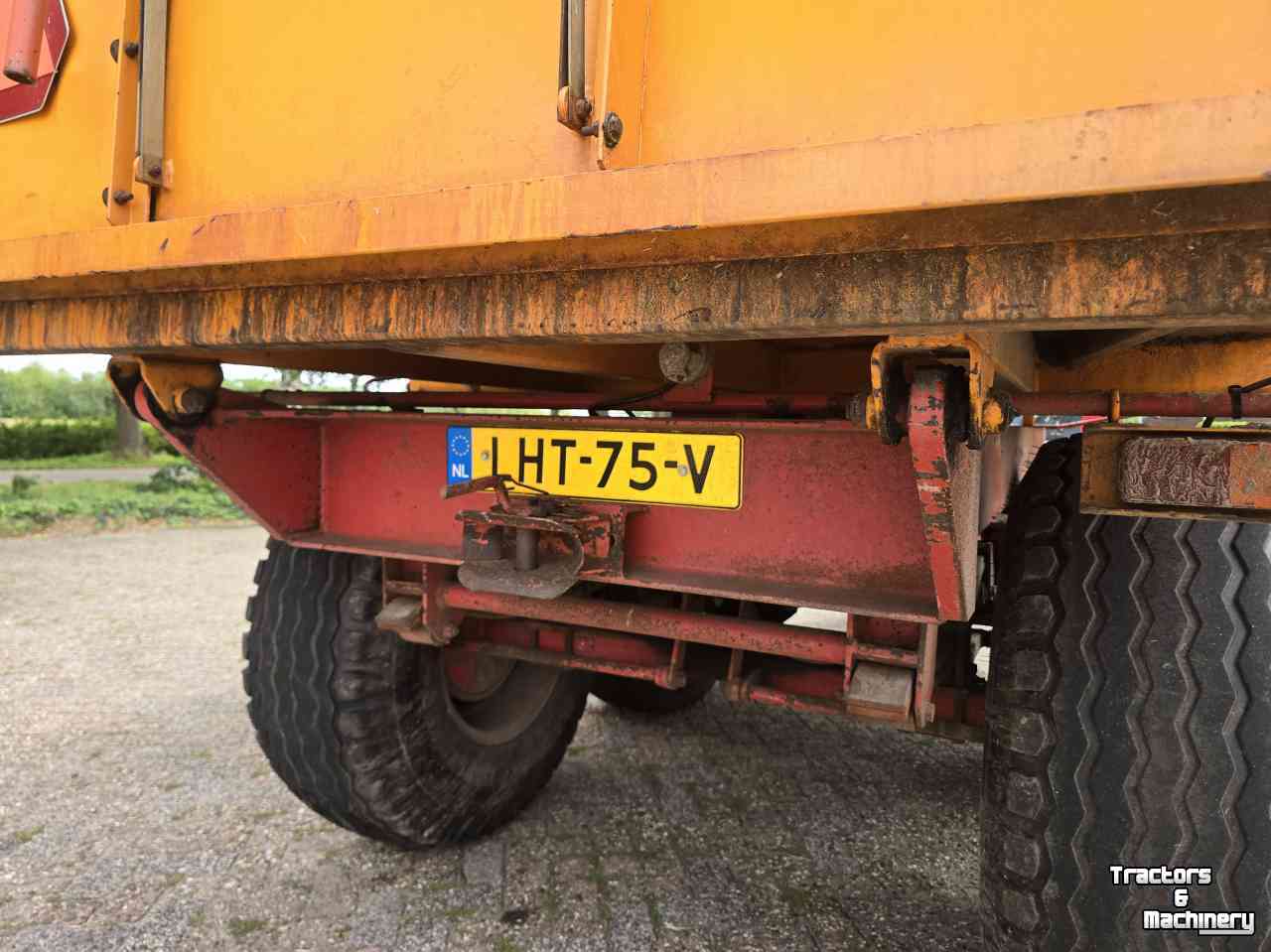 Benne agricole Miedema 105 kipper