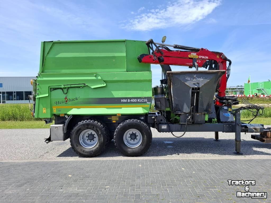 Déchiqueteuse de bois Heizohack HM 8-400 KLC 16 chipper combi