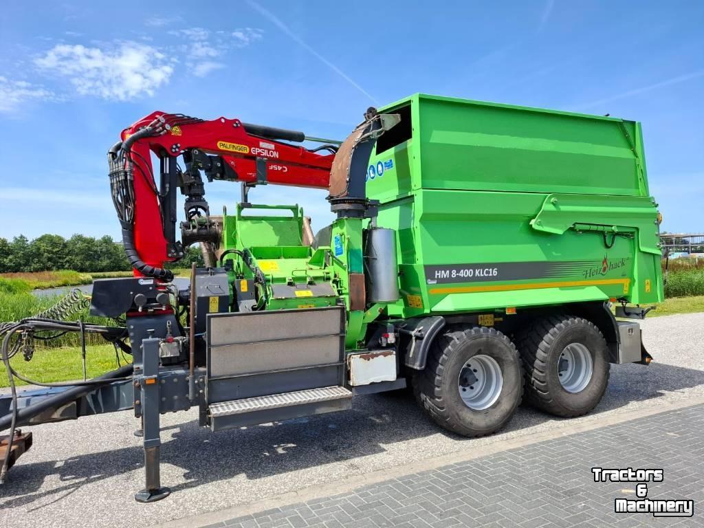 Déchiqueteuse de bois Heizohack HM 8-400 KLC 16 chipper combi