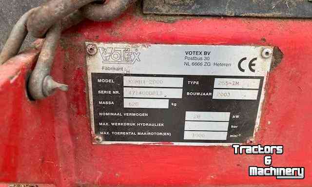 Faucheuse rotative Votex KOMBI 2000 255-1M Maaier