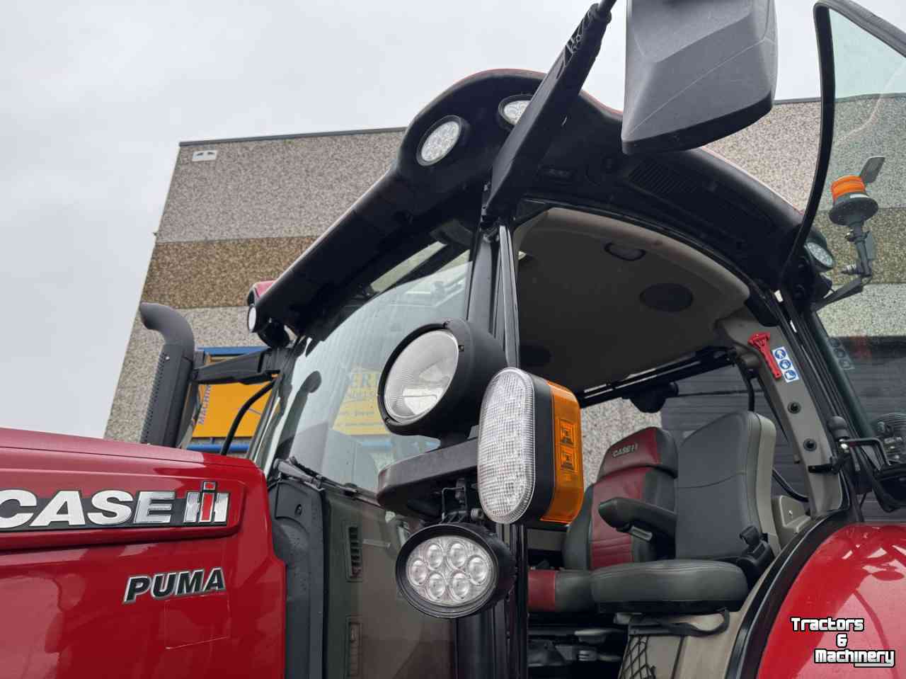 Tracteur Case-IH Puma 240AFS CVX vario Fronthef Hydr rem Lucht GPS