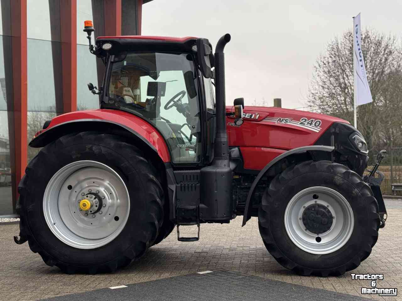 Tracteur Case-IH Puma 240AFS CVX vario Fronthef Hydr rem Lucht GPS