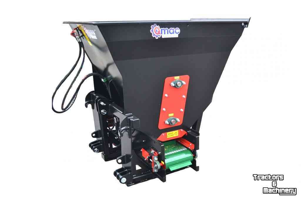 Épandeur de sciure pour des logettes Qmac UNIVERSEELSTROOIER USE 155 - 1720L