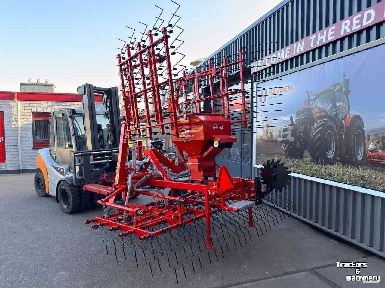 Aérateur de prairie He-Va Grass Weeder