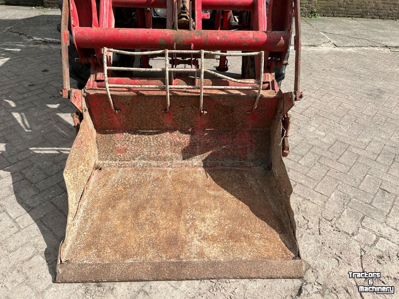 Tracteur Massey Ferguson 590-4 met voorlader