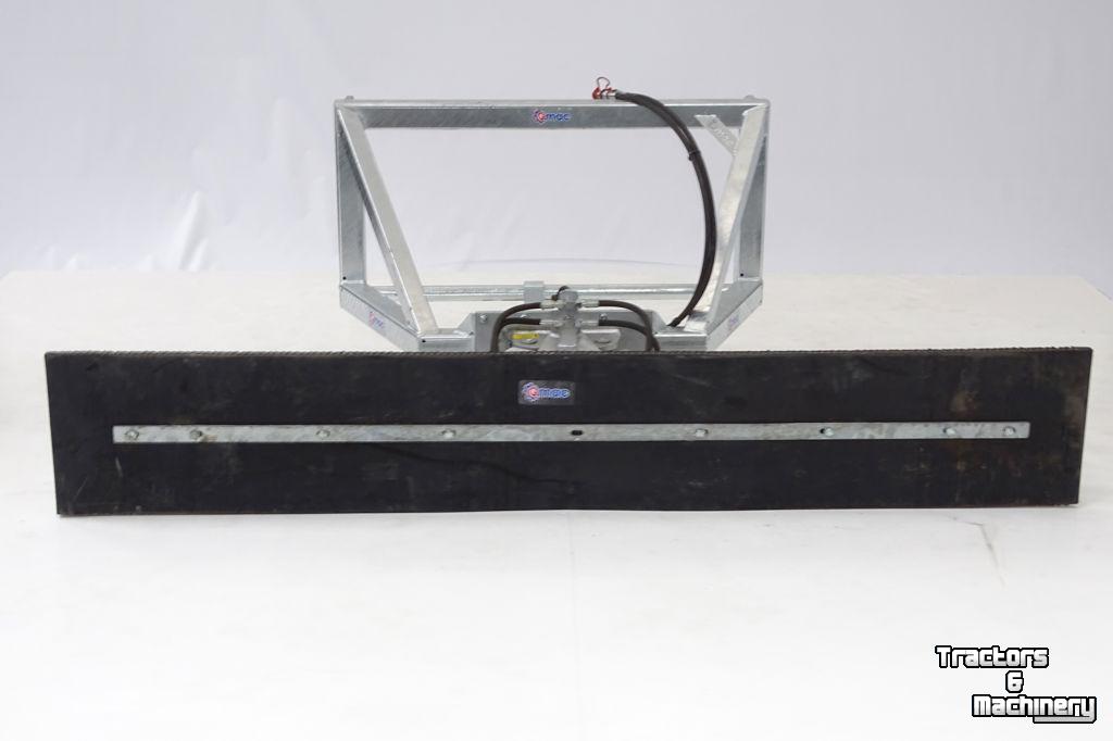 Rabot caoutchouc Qmac 300 HYDR SCHUIN MATBRO PINCONE