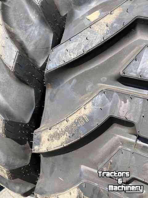 Roues, Pneus, Jantes, Barillets Jumelage Firestone ALL TRACTION  UTILITY 19.5Lx24  12ply