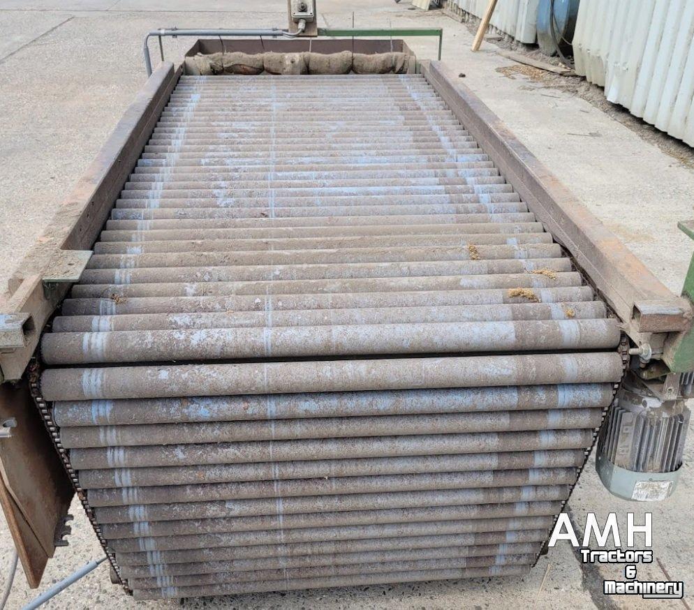 Convoyeur Schouten Leesband 2200X1000 ROLLENLEESTAFEL ROLLER INSPECTION BELT ROLLENVERLESETISCH