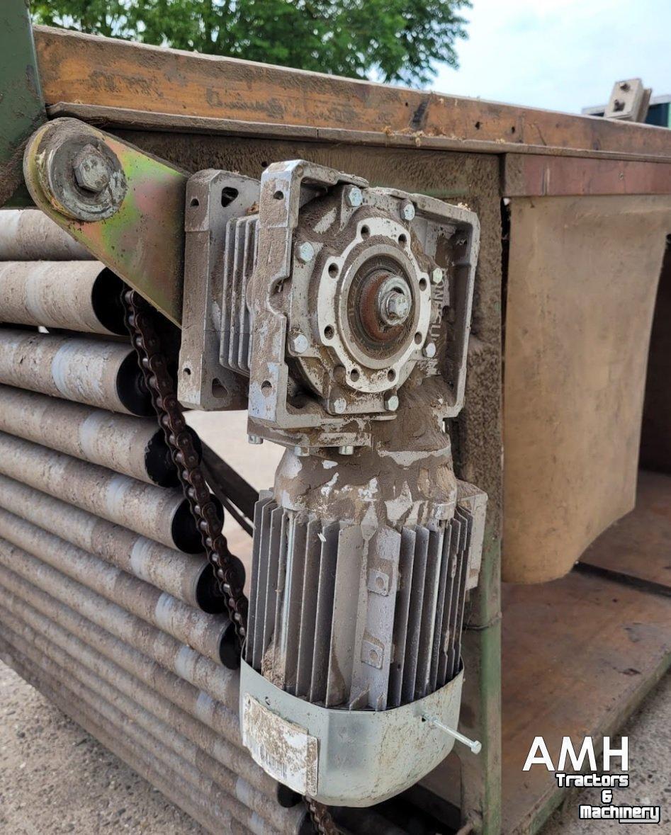 Convoyeur Schouten Leesband 2200X1000 ROLLENLEESTAFEL ROLLER INSPECTION BELT ROLLENVERLESETISCH