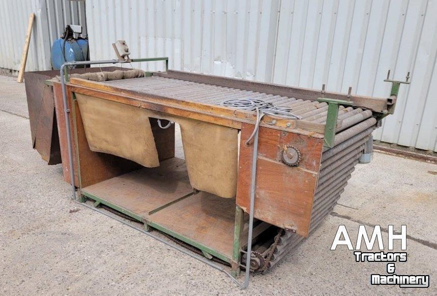 Convoyeur Schouten Leesband 2200X1000 ROLLENLEESTAFEL ROLLER INSPECTION BELT ROLLENVERLESETISCH