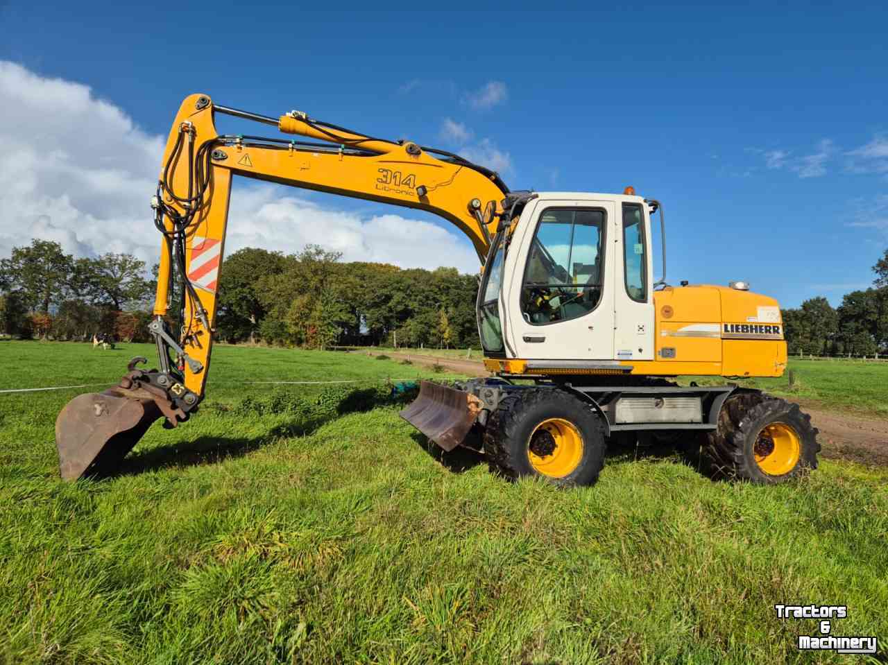 Pelleteuse Liebherr A 314 Litronic