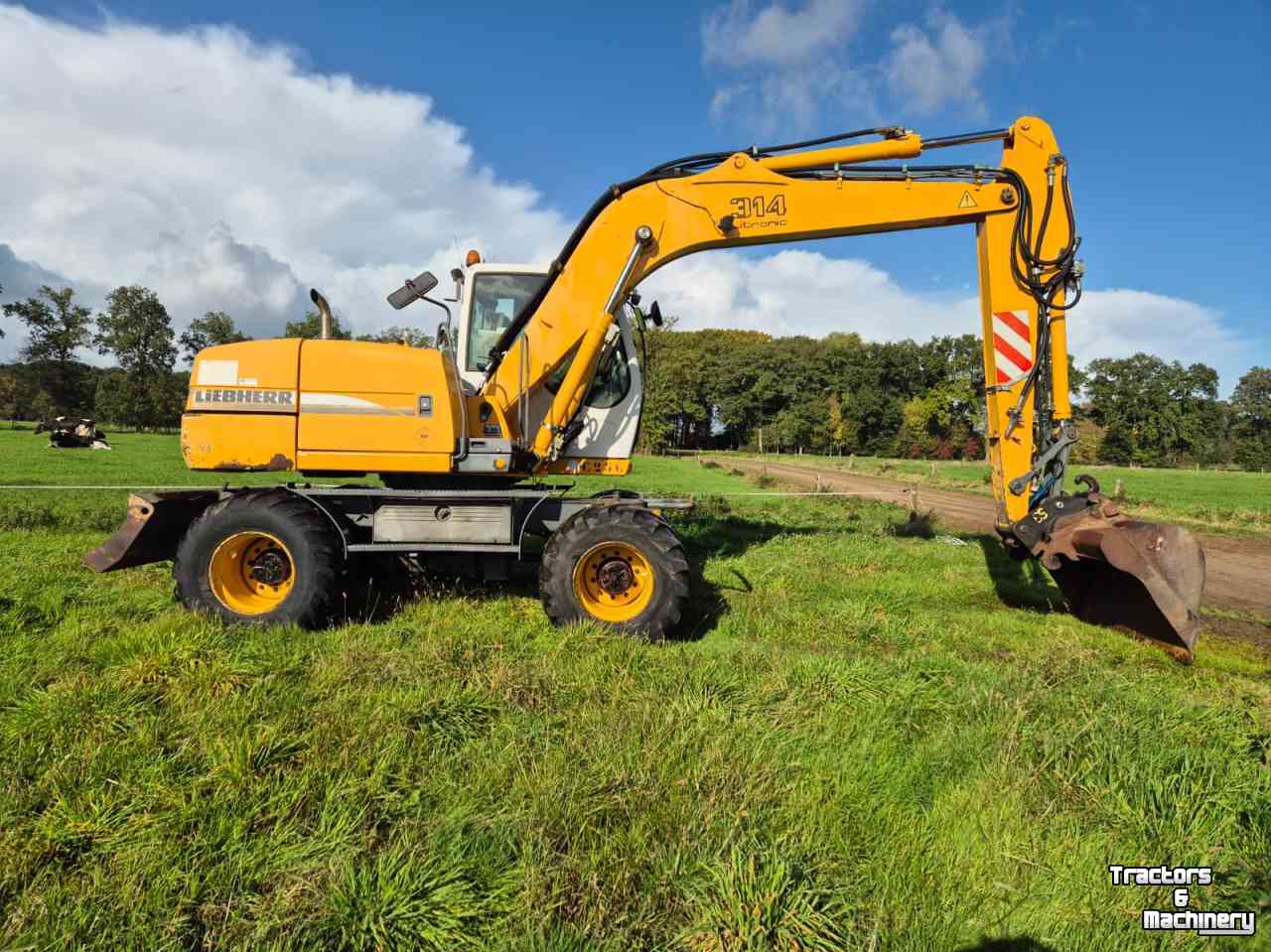 Pelleteuse Liebherr A 314 Litronic