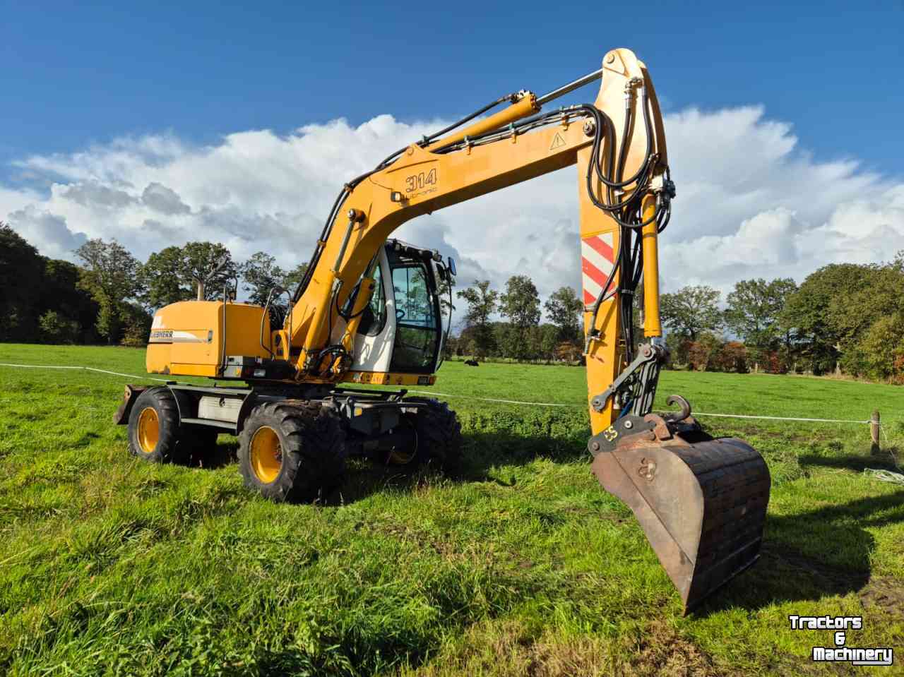 Pelleteuse Liebherr A 314 Litronic