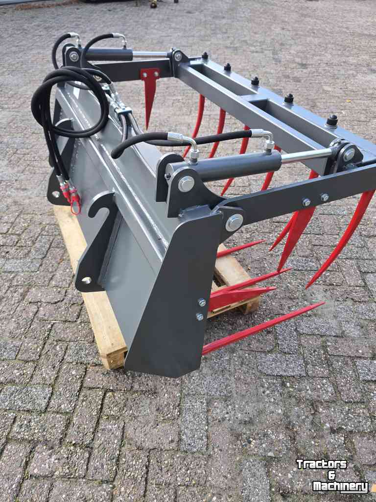 Godet de chargeur frontal Stekro Mestklem 150 cm weideman aansluiting
