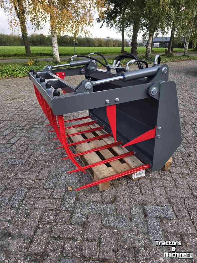 Godet de chargeur frontal Stekro Mestklem 150 cm weideman aansluiting