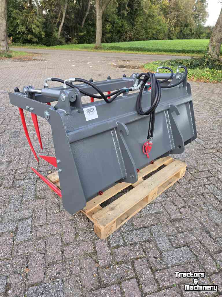 Godet de chargeur frontal Stekro Mestklem 150 cm weideman aansluiting