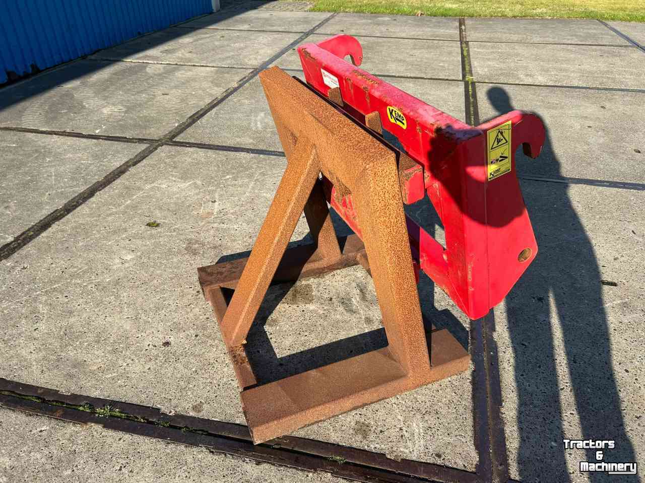 Attaches rapides godets  Adapter Zettelmeyer-Schaffer op bok