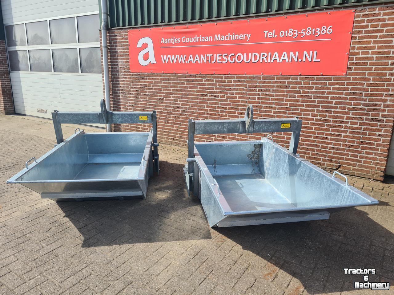 Autres pièces d’équipement et accessoires Beco Kraancontainer verzinkt